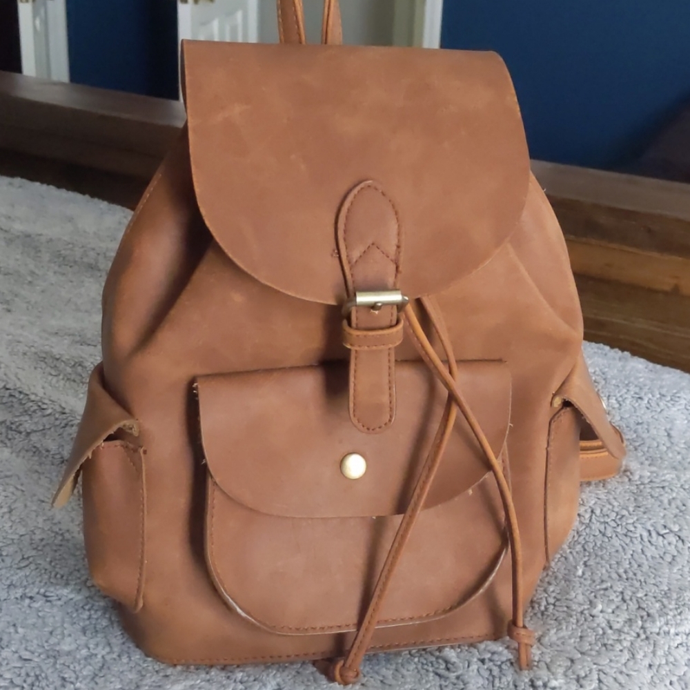 Mossimo Vegan Leather Mini Backpack